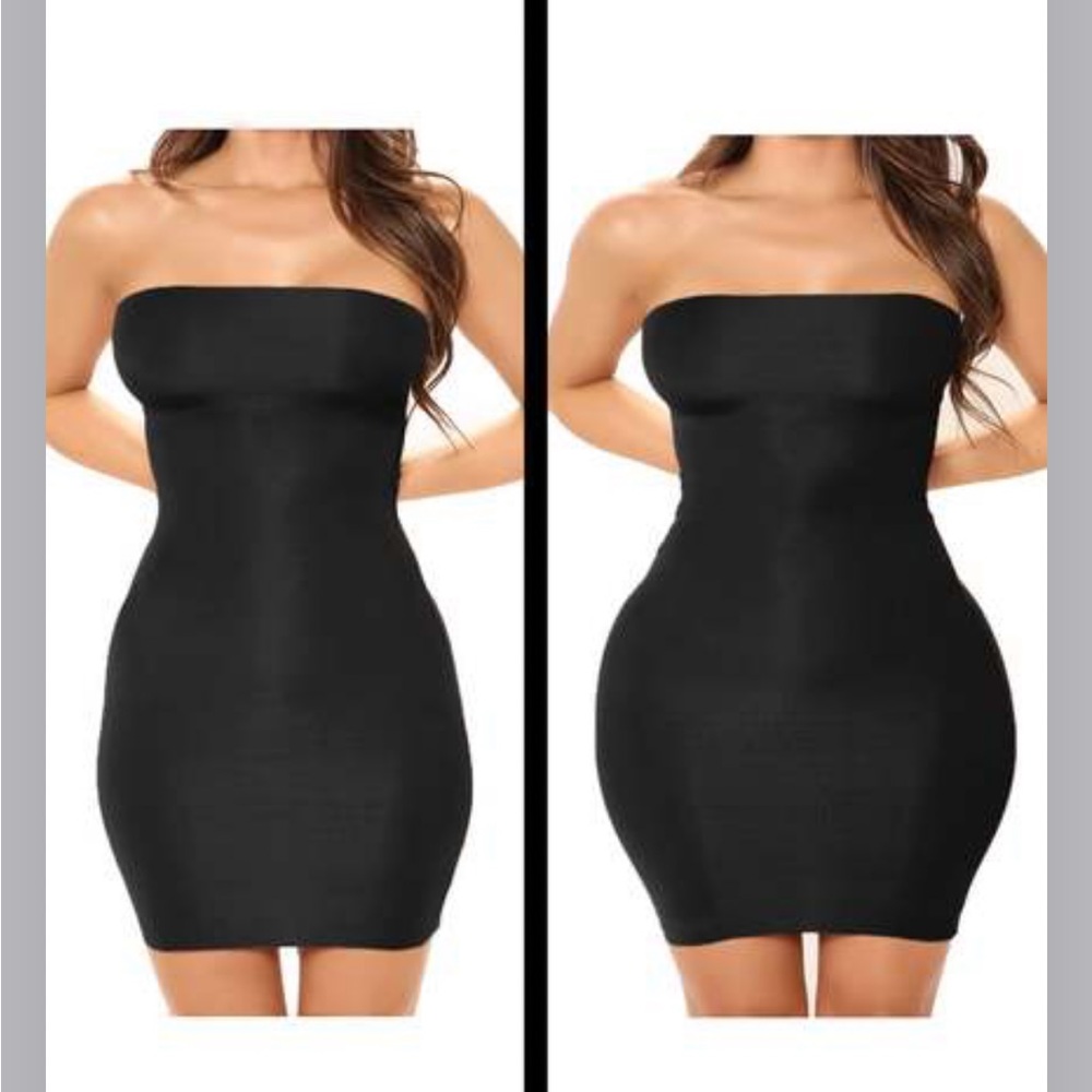 Looking Curvy Padded Hips Shapewear Short black